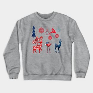 Christmas Tree Items Crewneck Sweatshirt